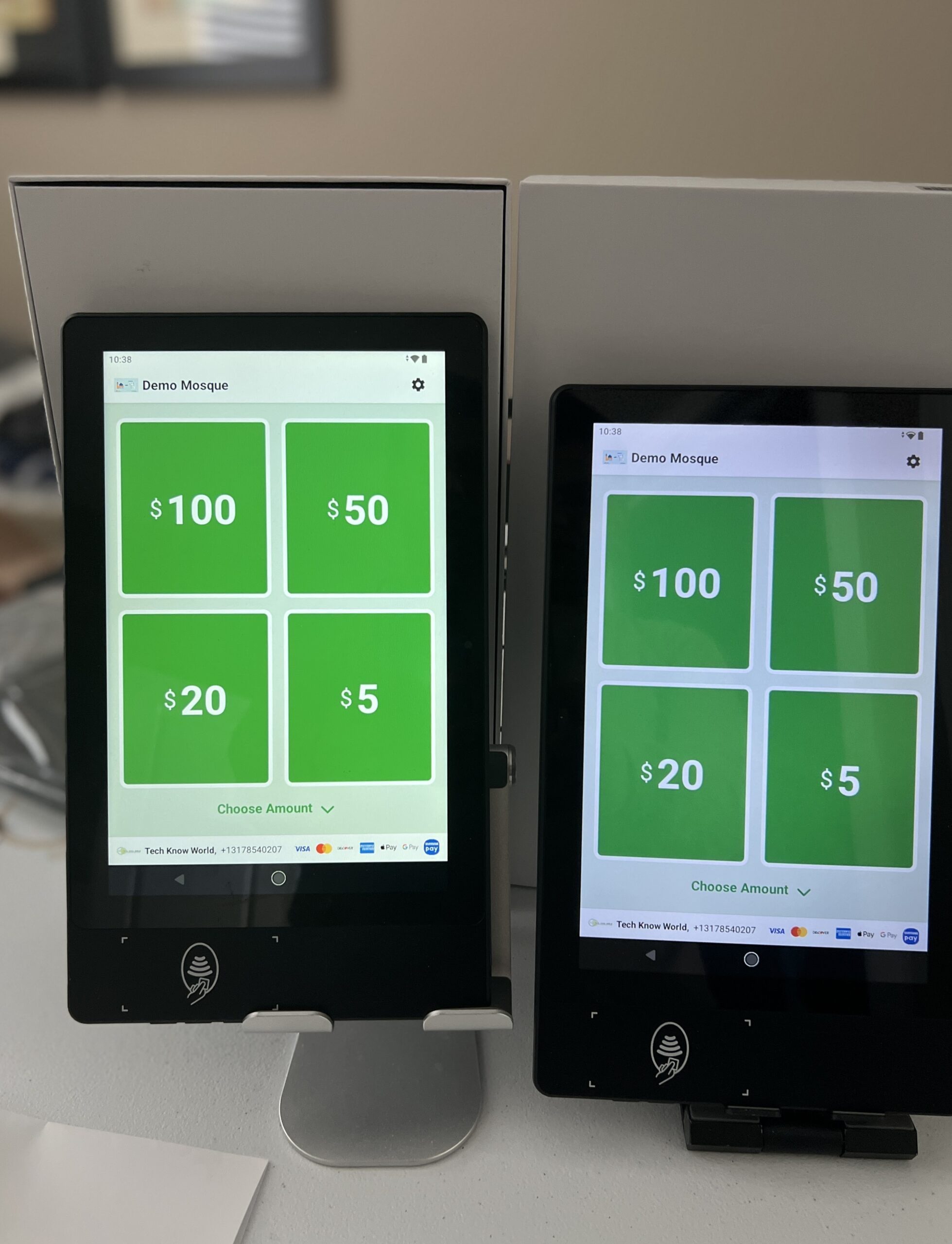 Tap and Give Kiosk (Tablet) - Image 2